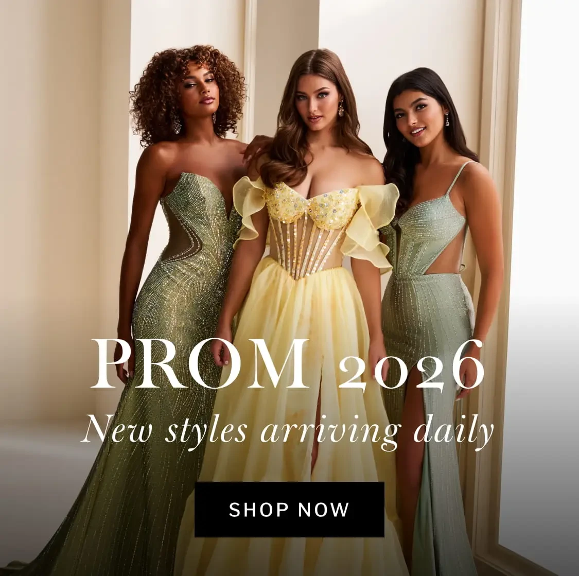 Prom 2026 banner for mobile