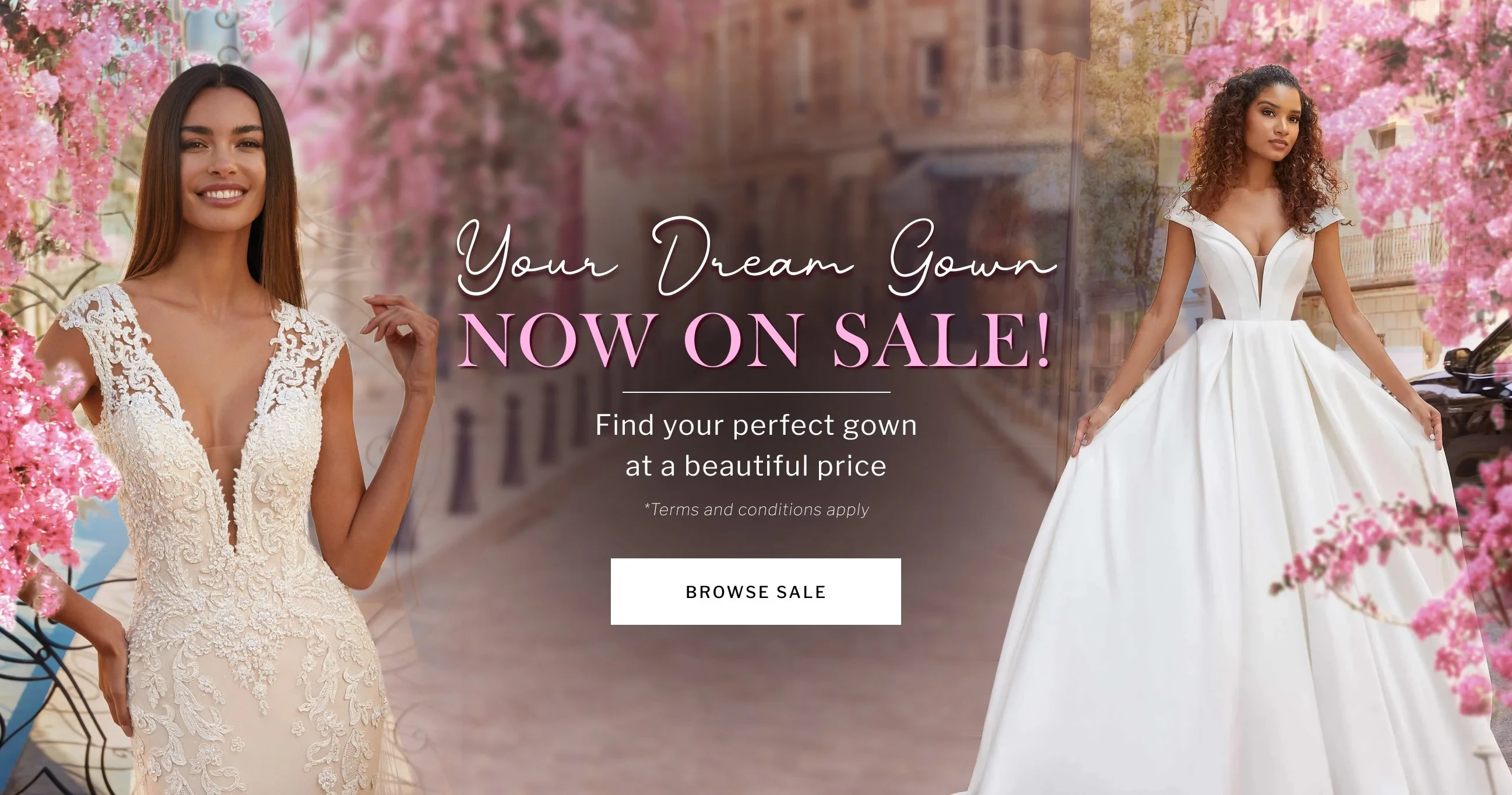 Bridal Sale Banner