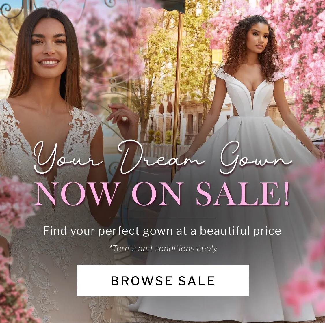 Bridal Sale Banner